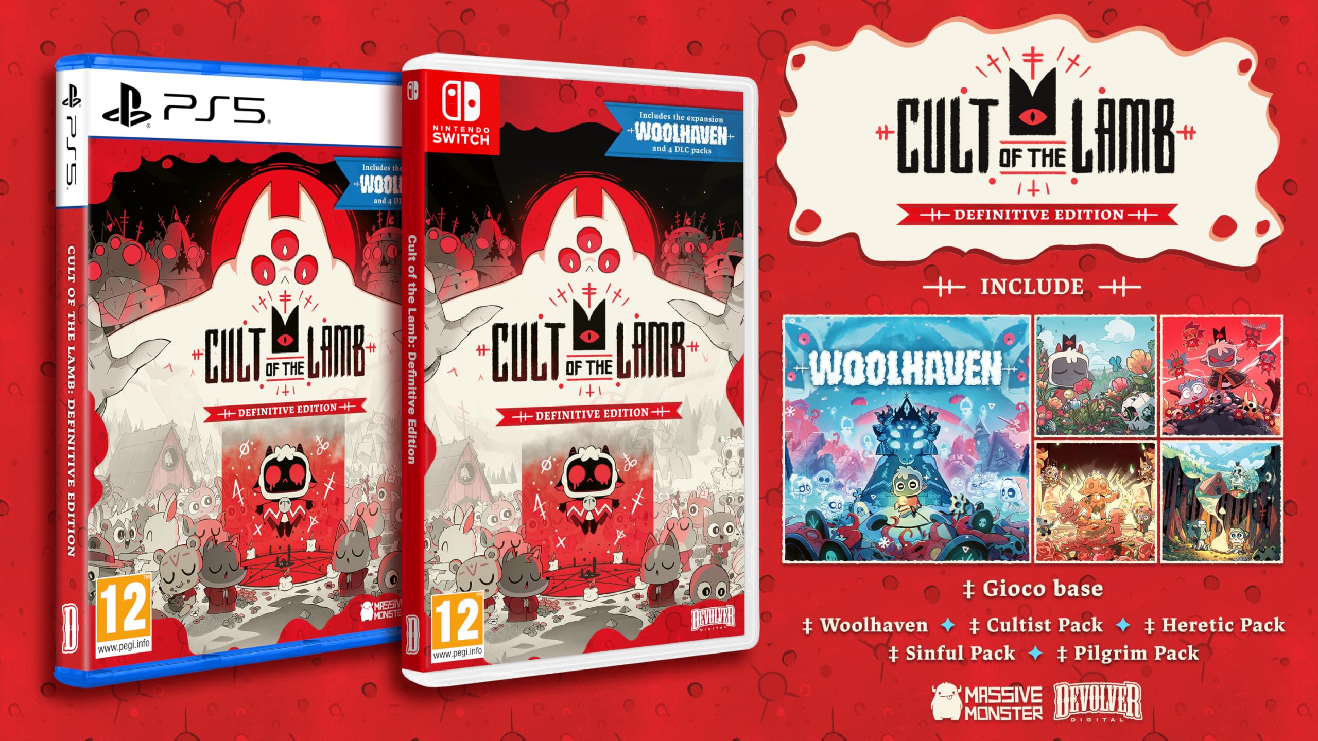 Cult of the Lamb: Definitive Edition - Switch : Amazon.it: Videogiochi